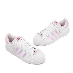 adidas - Superstar Vegan Sneakers: Bliss Lilac/Cloud White